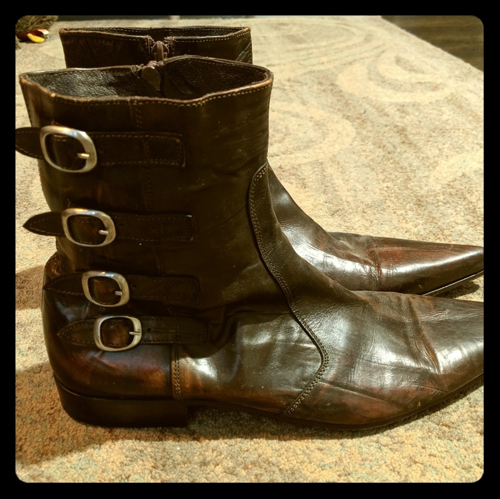 Men's Vintage Authentic Leather Boots